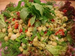 Bulgurlu Nohut Salatası Thumbnail