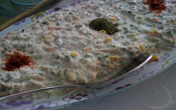 Tavuklu Mayonez Salatası Thumbnail
